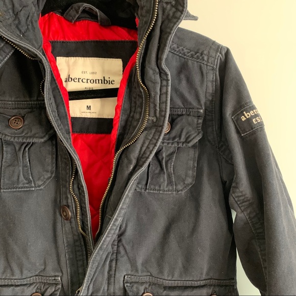 Boy’s Abercrombie Military Jacket - Picture 3 of 5